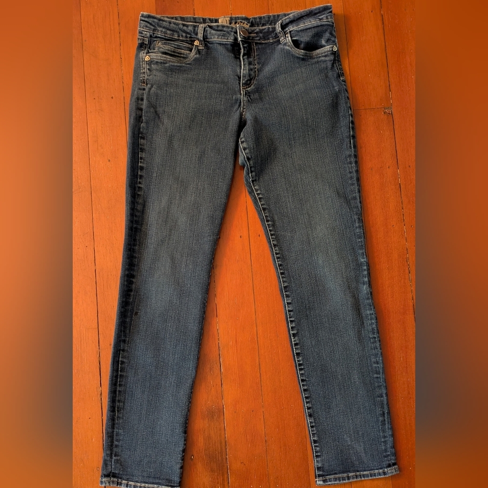 Kut from the Kloth Dark Wash Straight Leg Jeans
